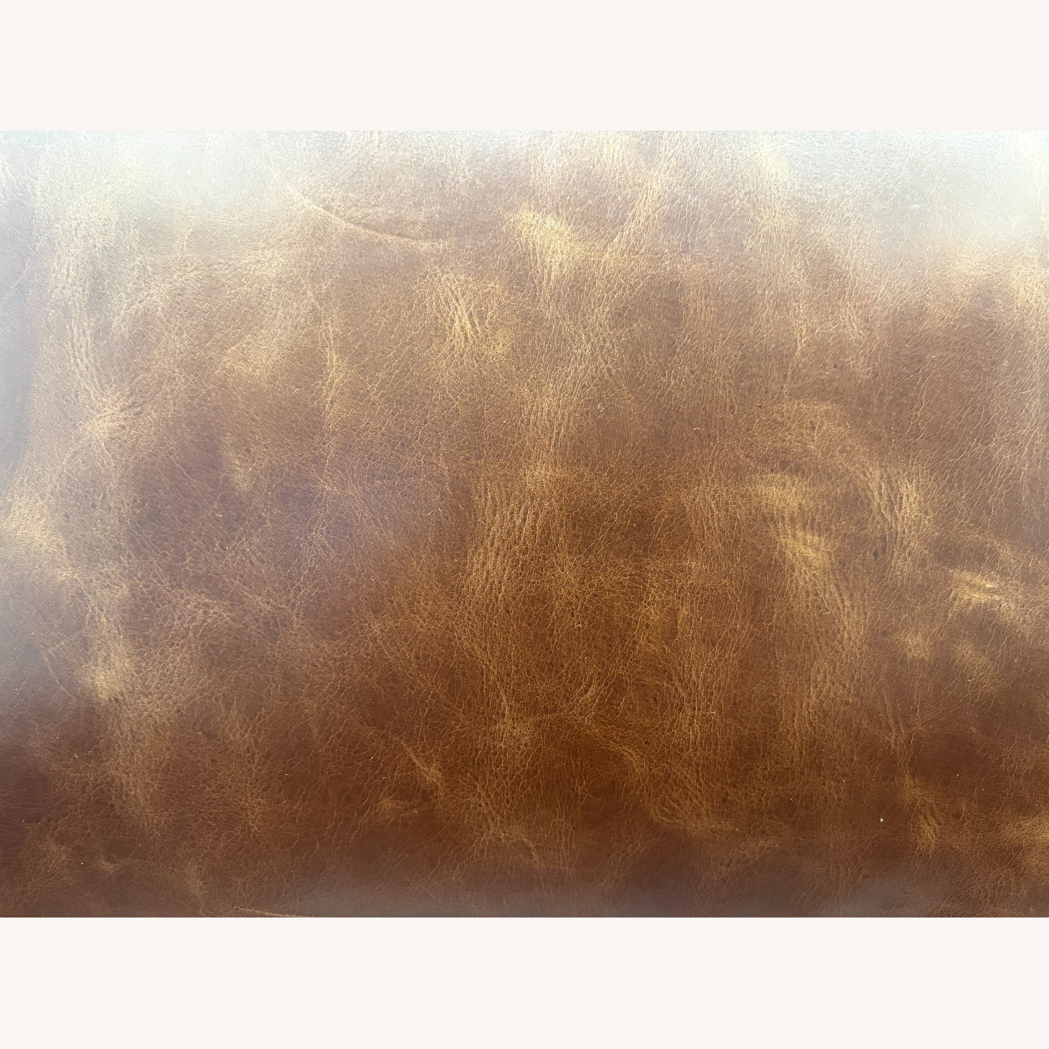 Restoration Hardware Maxwell Leather 2-Cushion Sofa - image-23