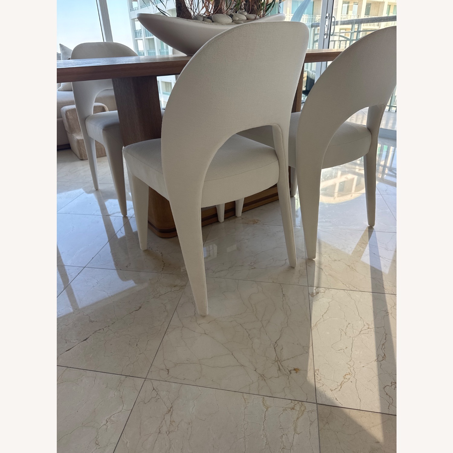 Restoration Hardware Bianca Dining Chairs - image-3