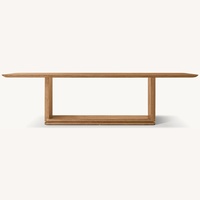 Restoration Hardware Ligné Open Rectangular Dining Table