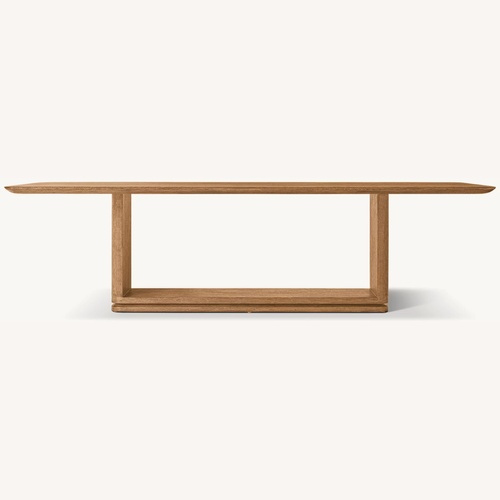 Used Restoration Hardware Ligné Open Rectangular Dining Table for sale on AptDeco