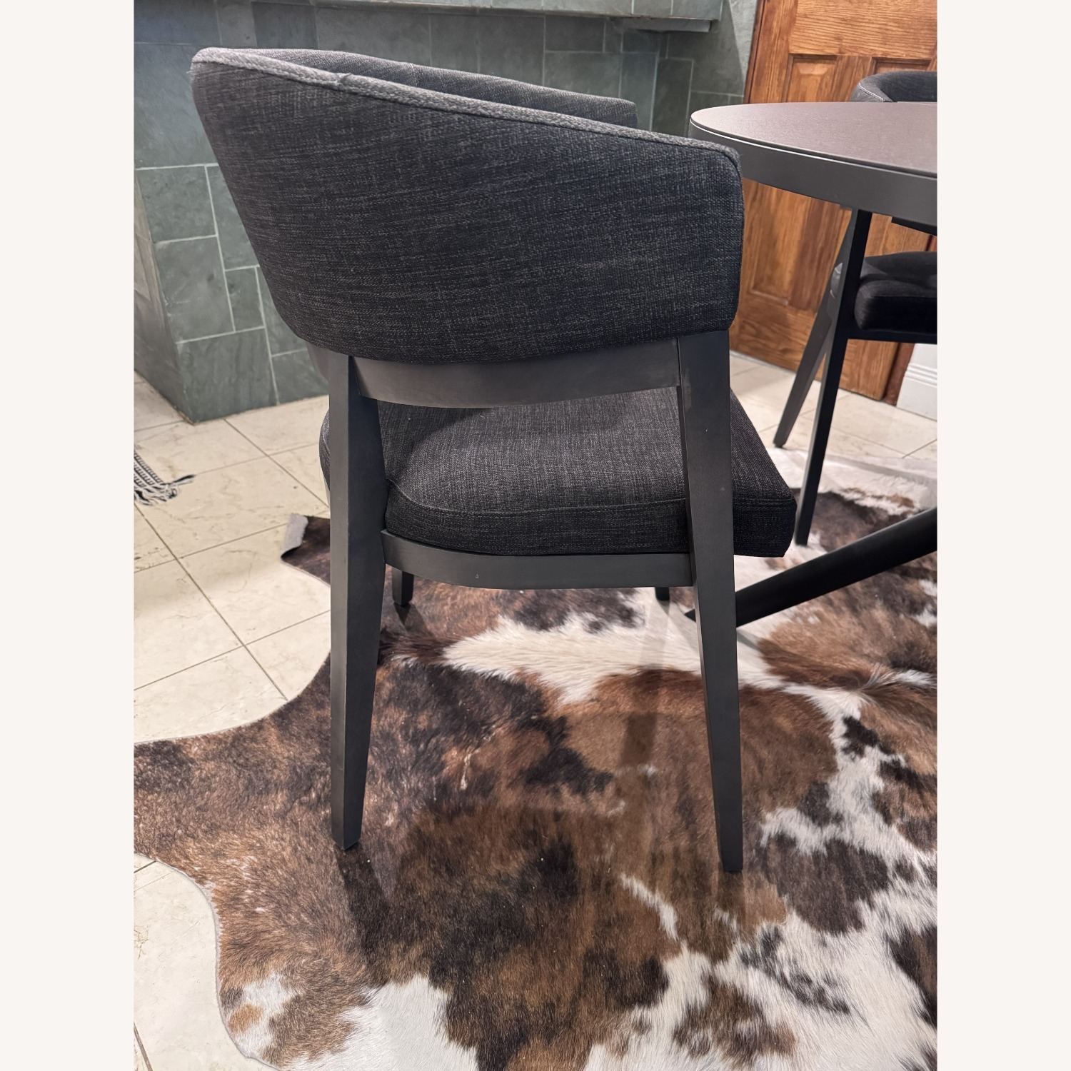 Dark Gray Ceramic Dining Set - image-6