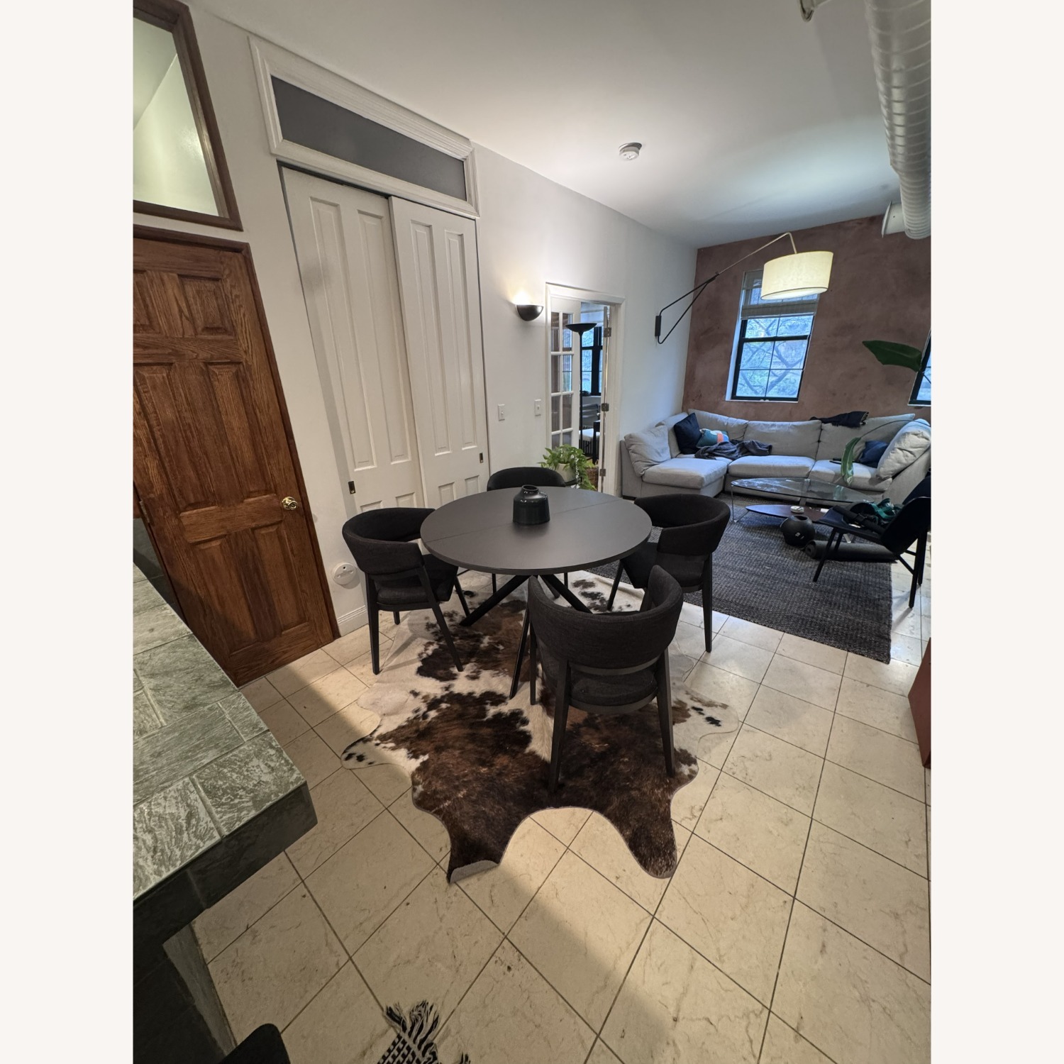 Dark Gray Ceramic Dining Set - image-2