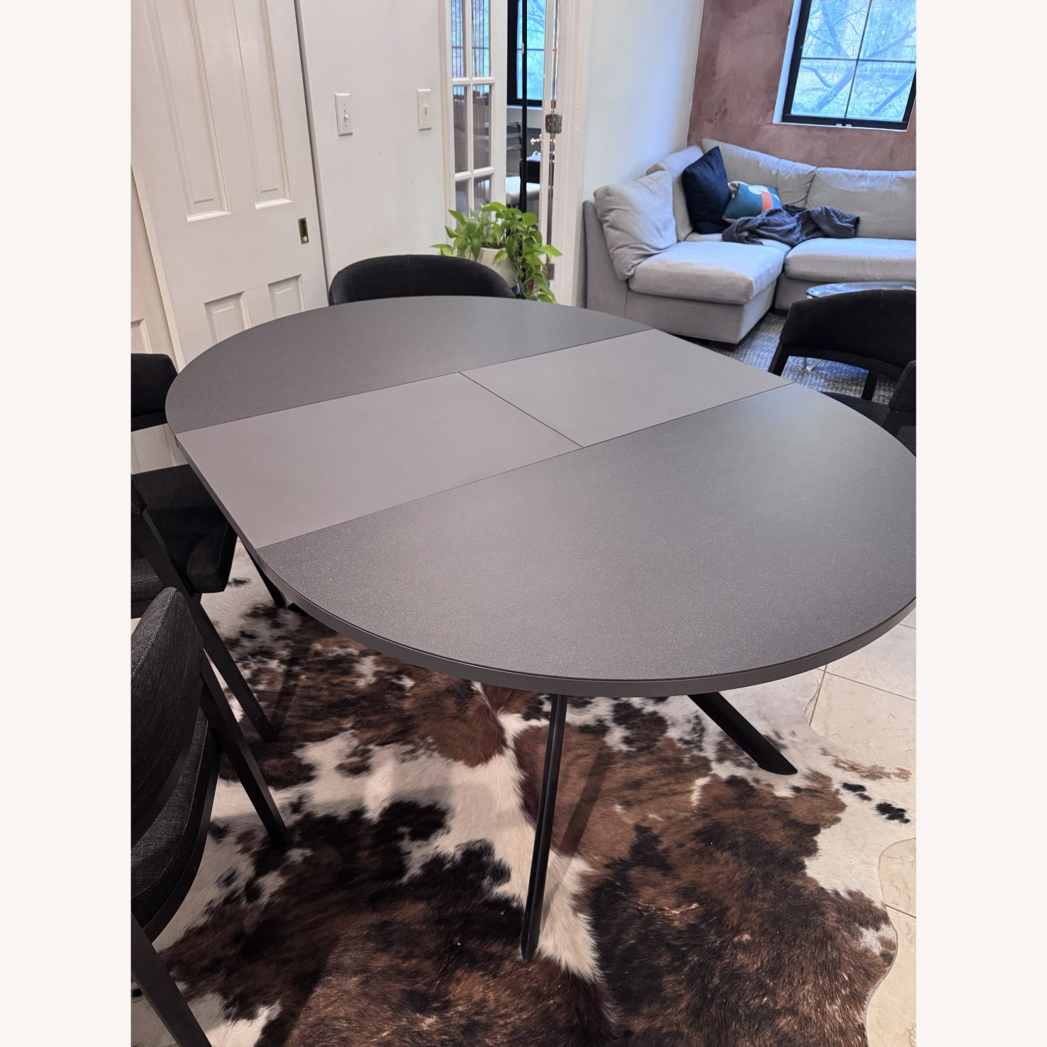 Dark Gray Ceramic Dining Set - image-4