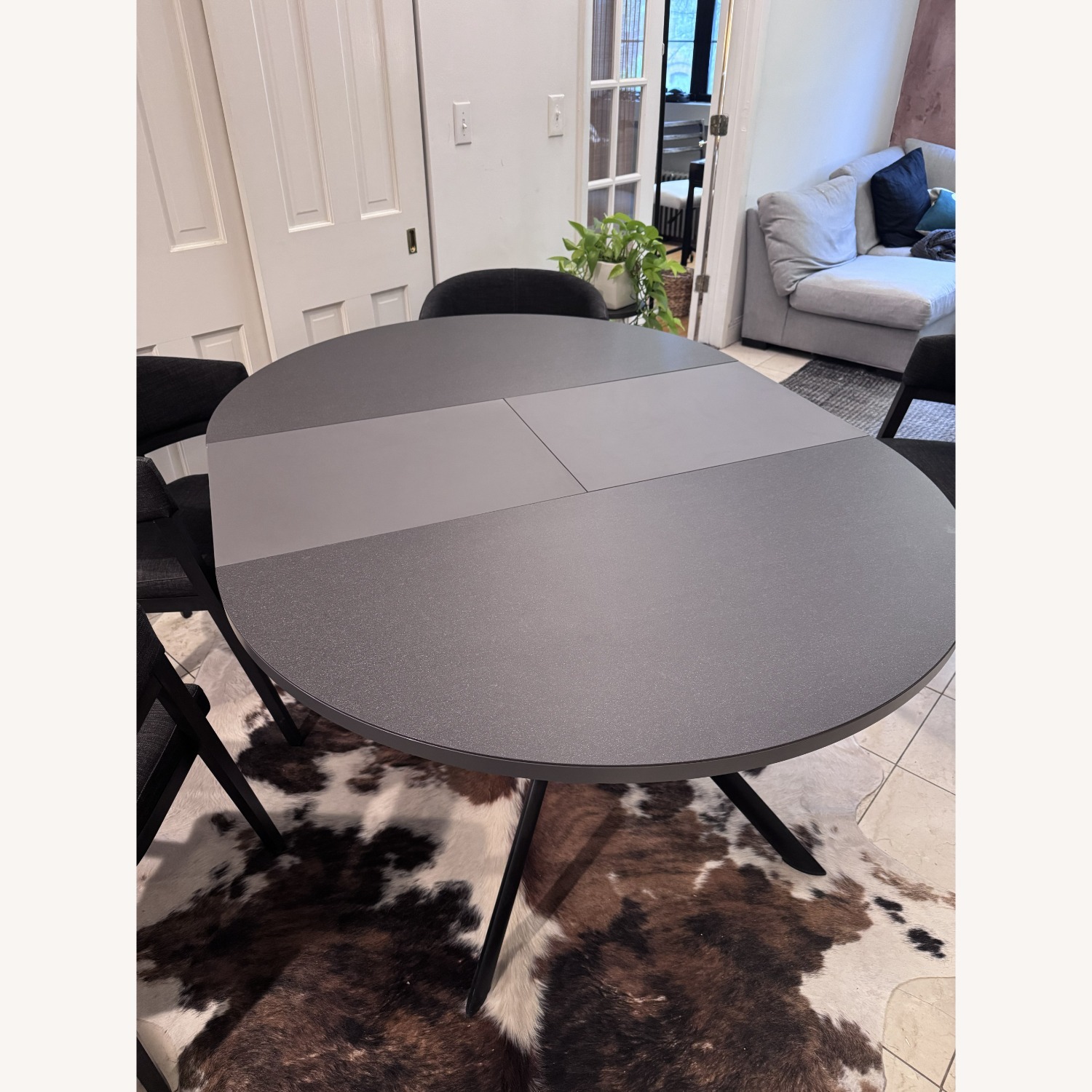 Dark Gray Ceramic Dining Set - image-7