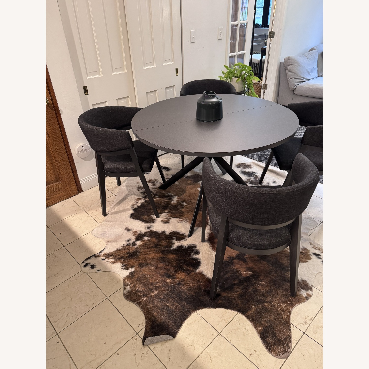 Dark Gray Ceramic Dining Set - image-3