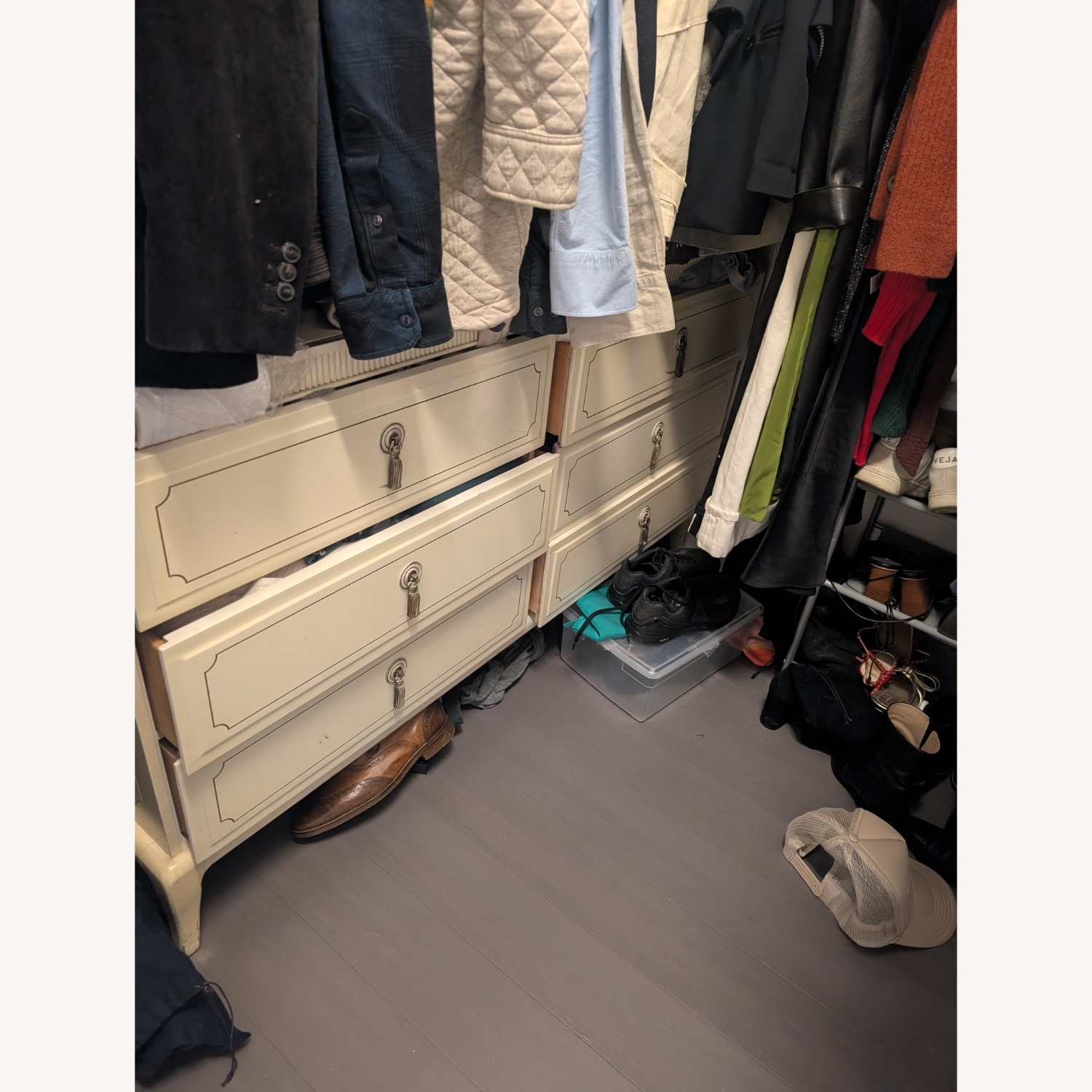 Vintage American of Martinsville Cream Dresser - image-2