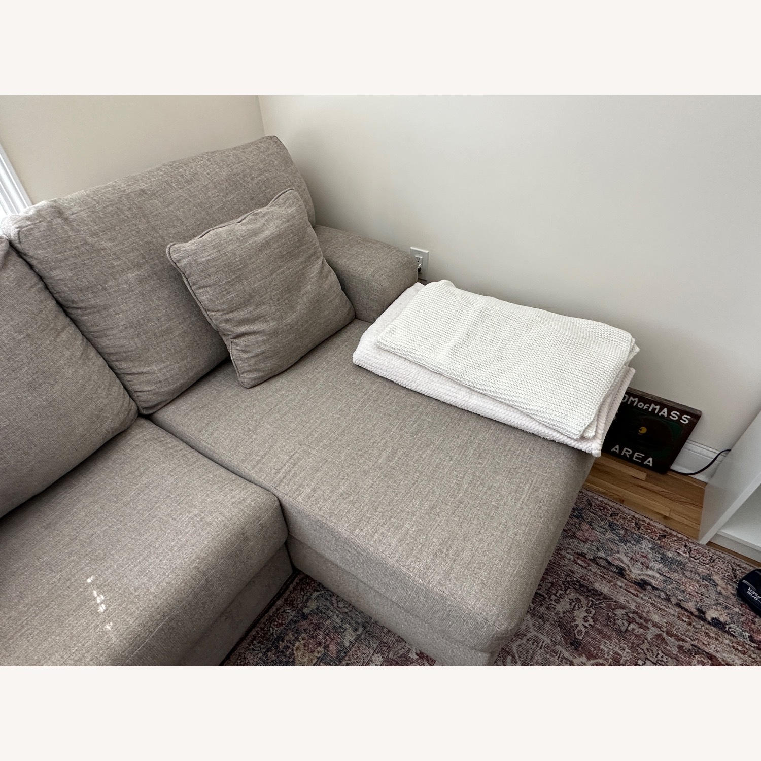 Living Spaces Bryton-Jute 3 Piece Sectional - image-5