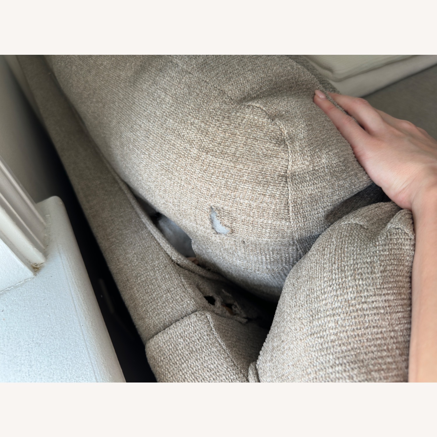 Living Spaces Bryton-Jute 3 Piece Sectional - image-3