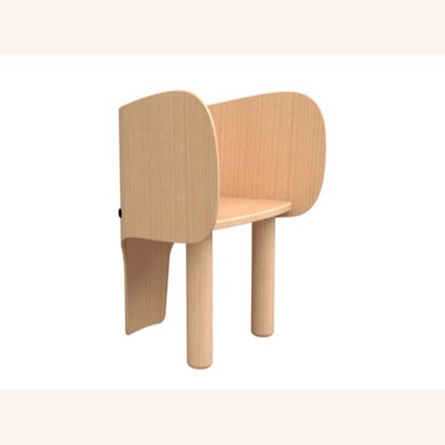 Eo Elephant Chair Natural Wood Play Chair - image-3