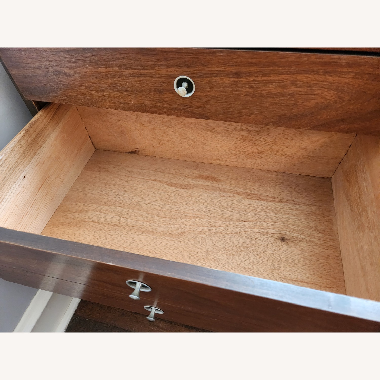 Bassett Dark Brown Wood Sideboard - image-4