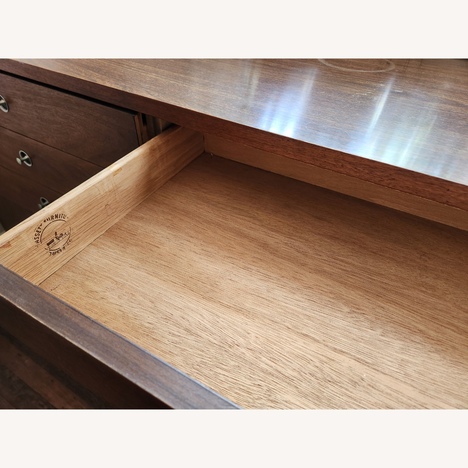 Bassett Dark Brown Wood Sideboard - image-12