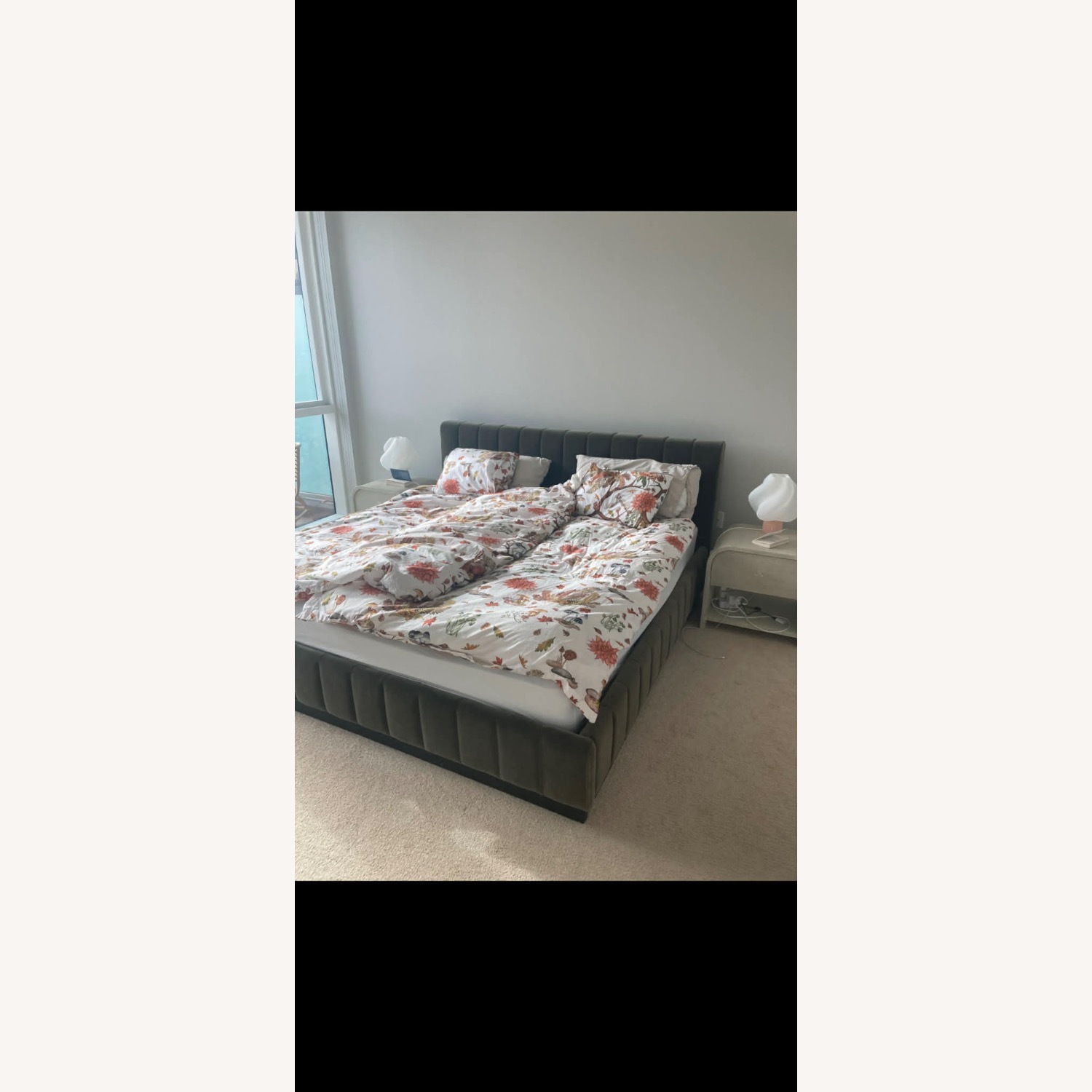 CB2 Green Forte King Bed - image-2