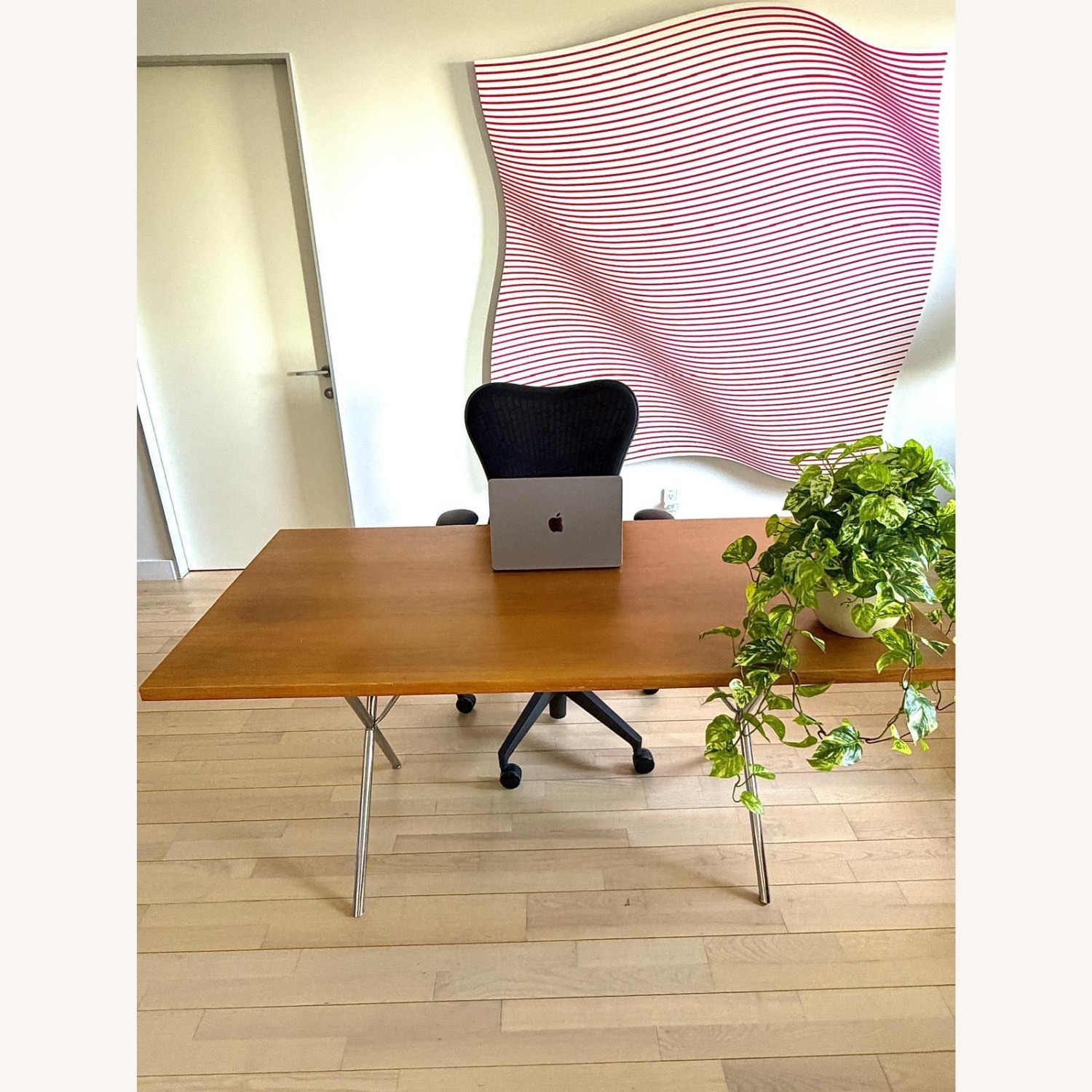 Herman Miller Nelson X-Leg Desk - image-8