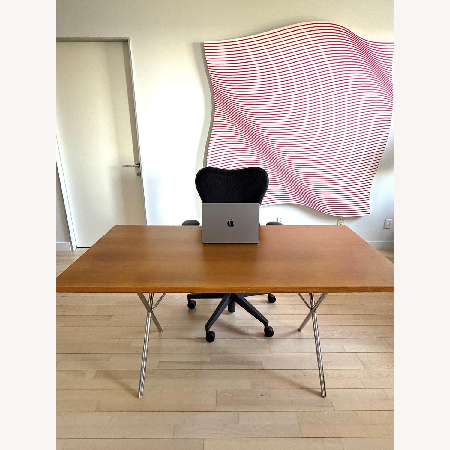 Herman Miller Nelson X-Leg Desk - image-1
