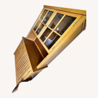 Harlem Wood Dining Hutch & Buffet Wall Unit