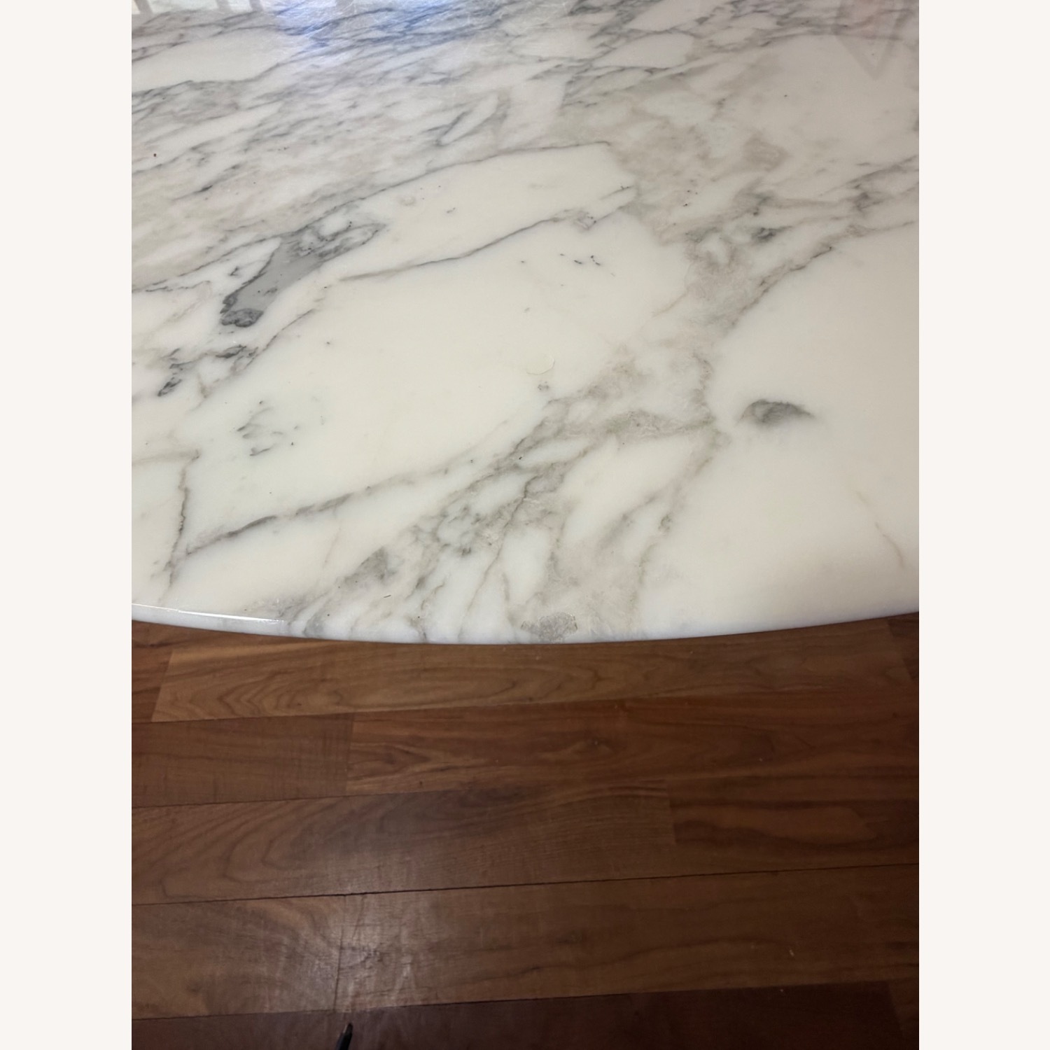 Knoll Saarinen White Marble Dining Table - image-4