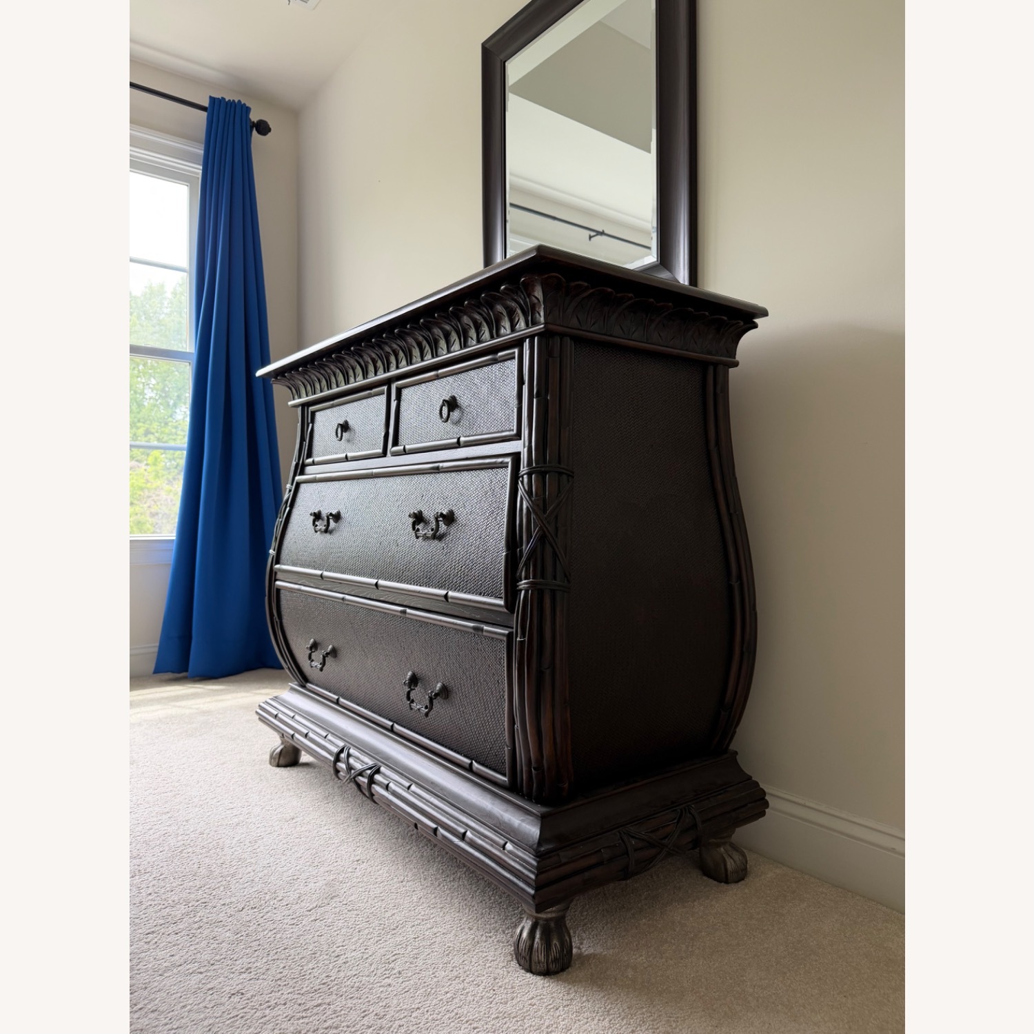 American Signature Furniture Dark Brown Dresser - image-2