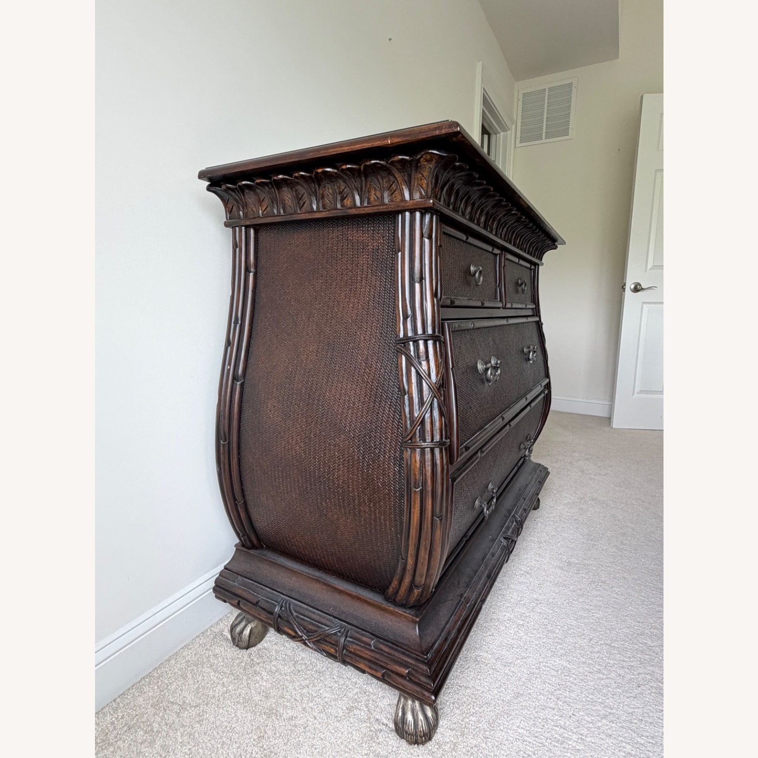 American Signature Furniture Dark Brown Dresser - image-3