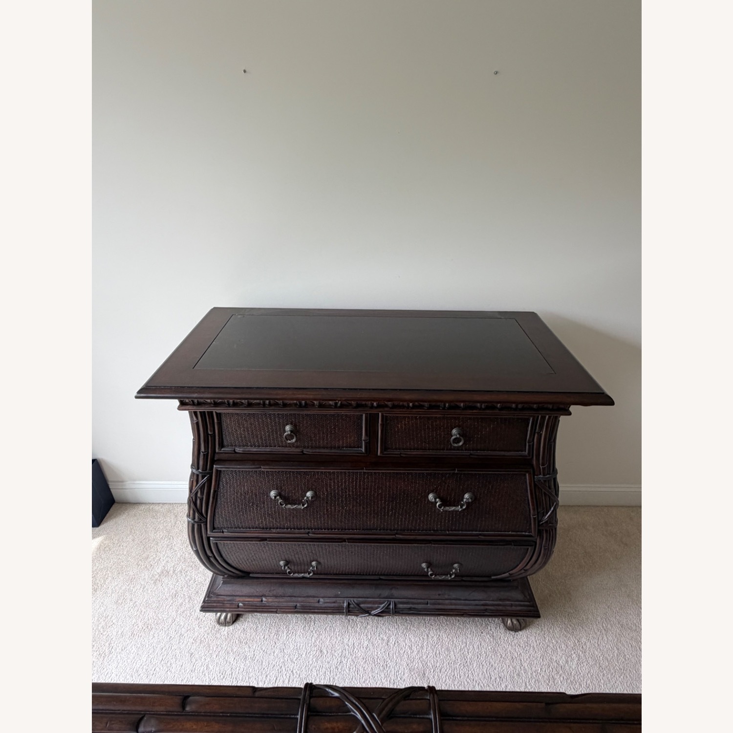 American Signature Furniture Dark Brown Dresser - image-1