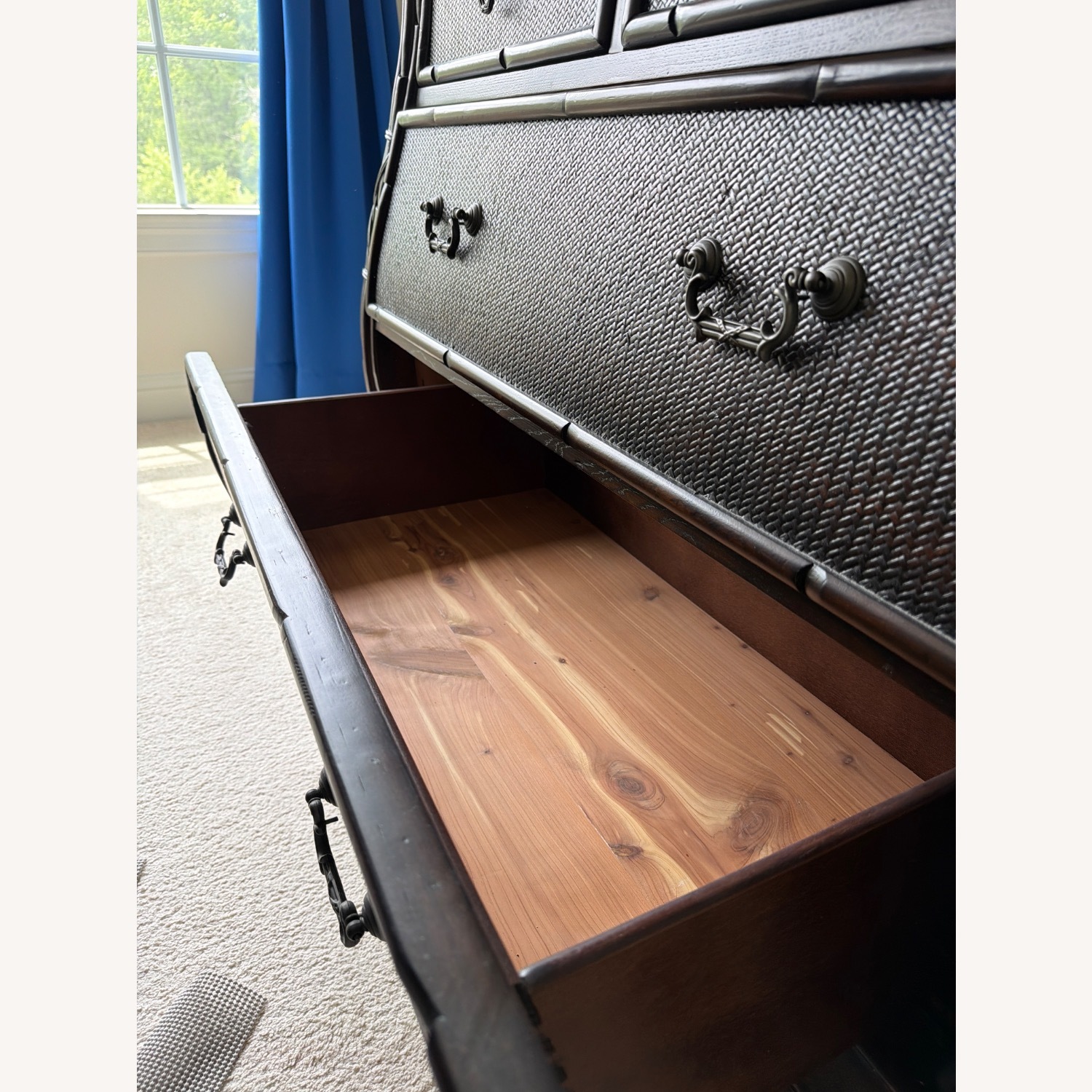 American Signature Furniture Dark Brown Dresser - image-5