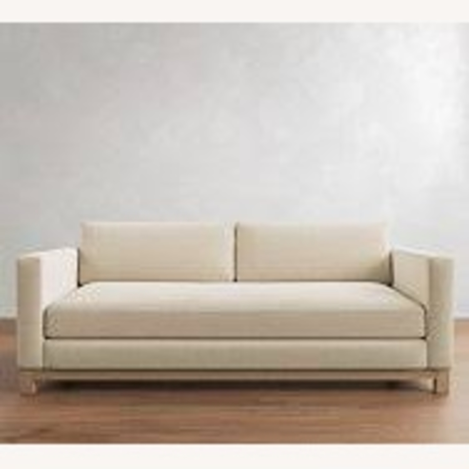 Pottery Barn Jake Seadrift Warm White Performance Fabric Sofa - image-6