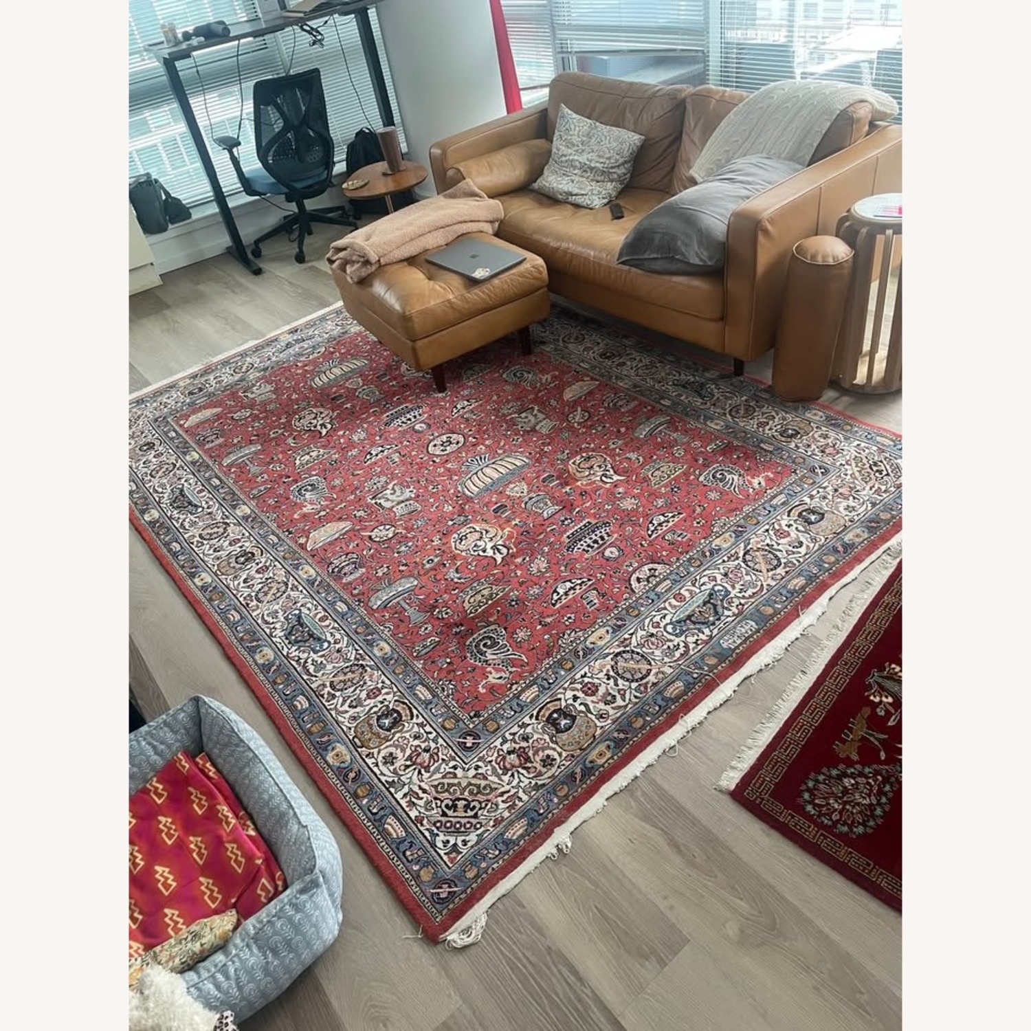 Red and Blue Persian Rug (7x10) - image-1