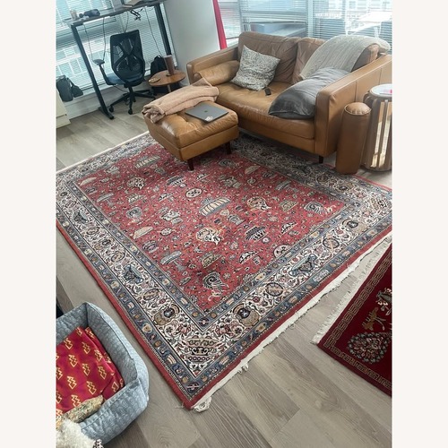 Used Red and Blue Persian Rug (7x10) for sale on AptDeco