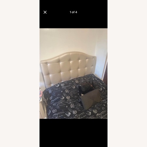 Used Gold Studded Bed  for sale on AptDeco