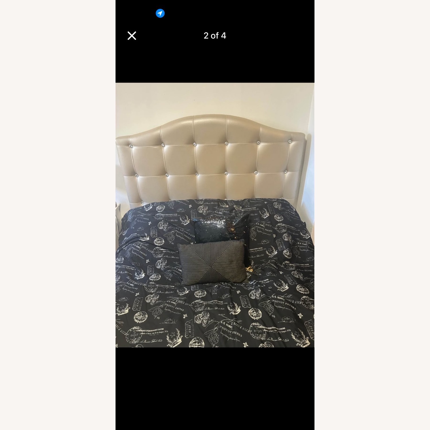 Gold Studded Bed  - image-2