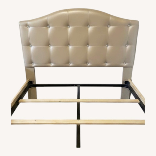 Used Gold Studded Bed  for sale on AptDeco