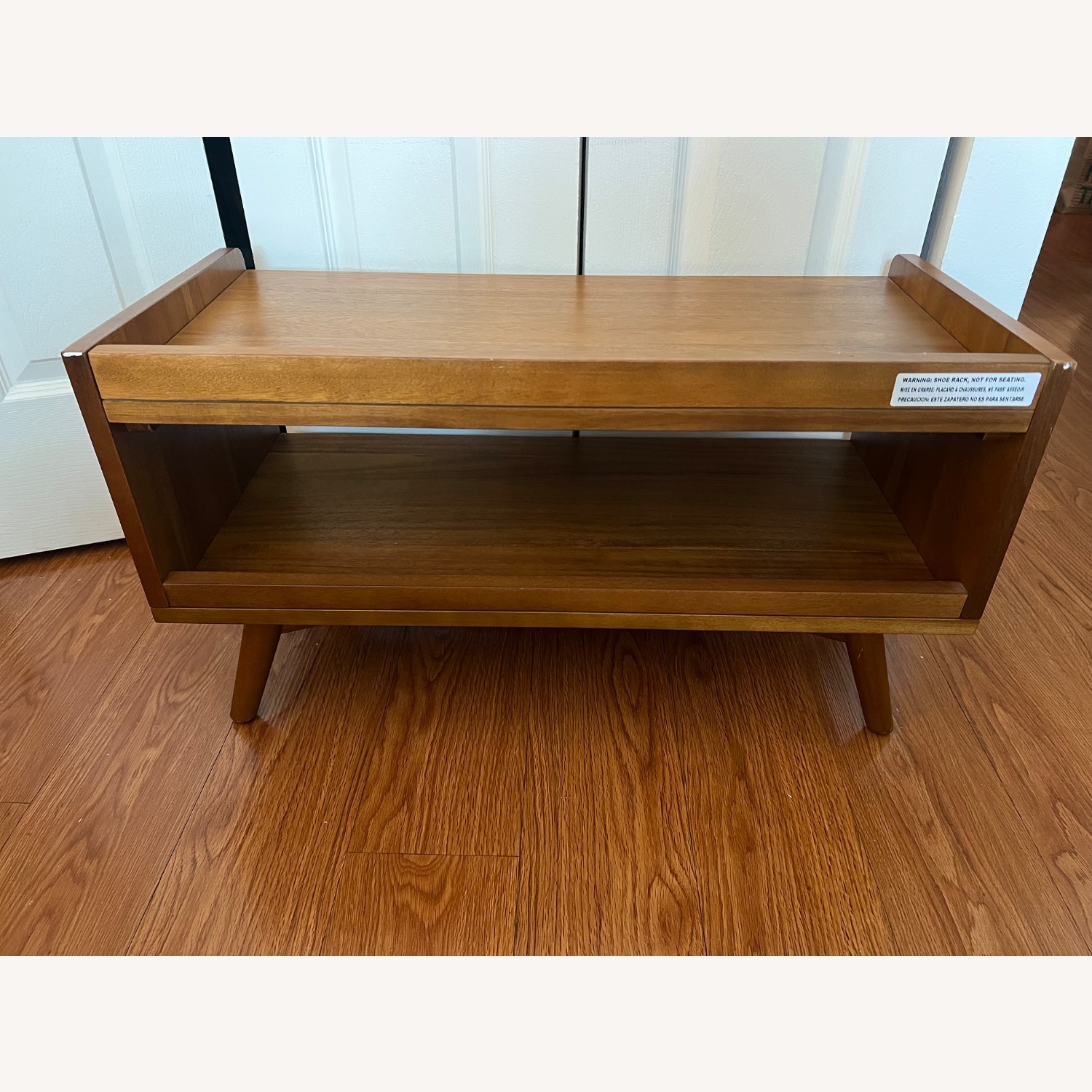 West Elm Mid-Century Shoe Rack - Acorn - image-5