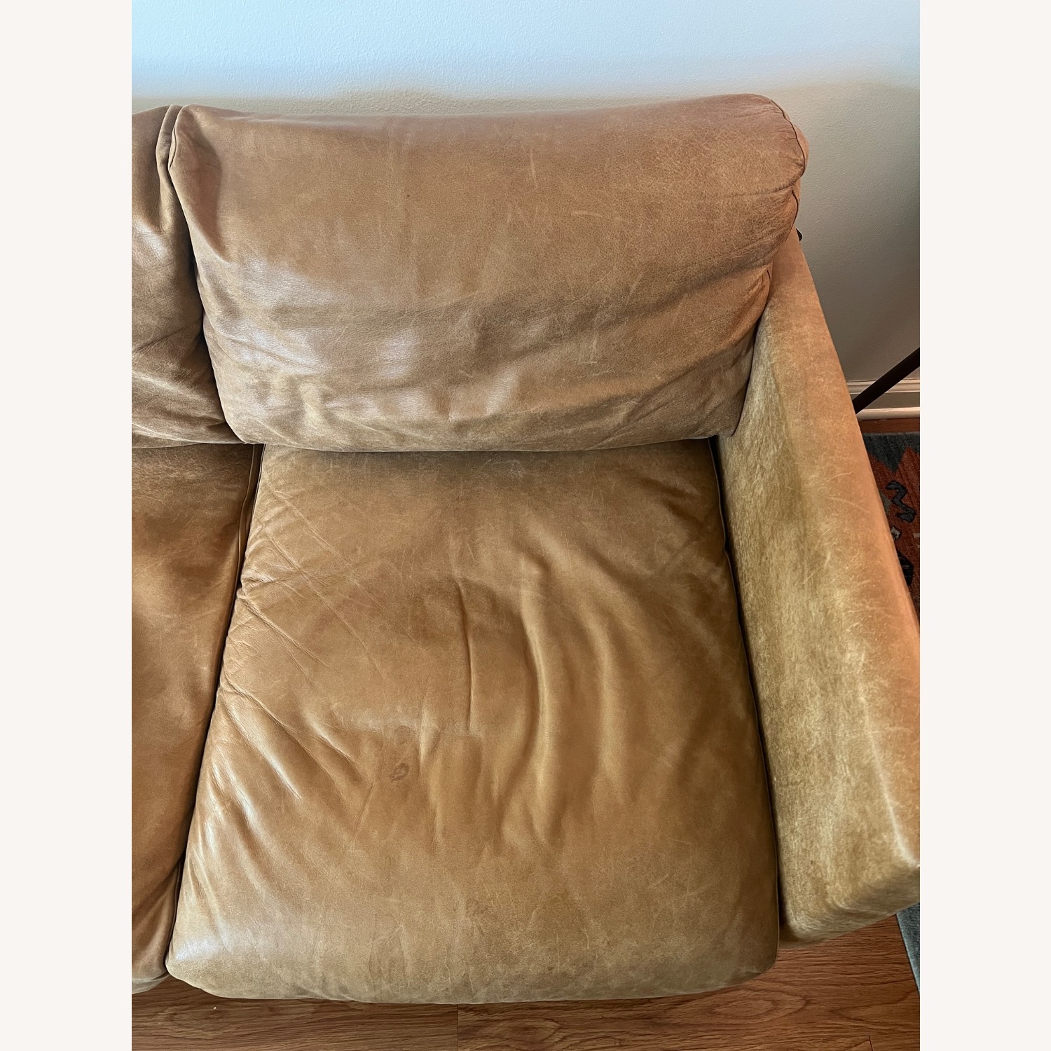 Article Nirvana 81" Leather Sofa - Dakota Tan - image-10