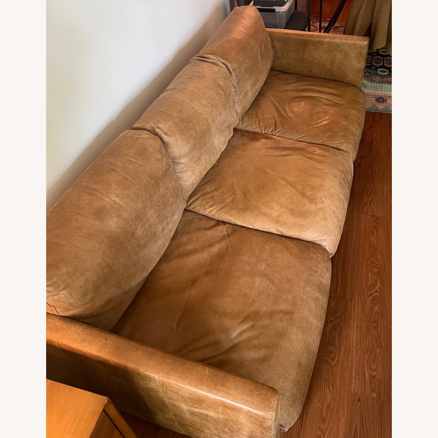Article Nirvana 81" Leather Sofa - Dakota Tan - image-2