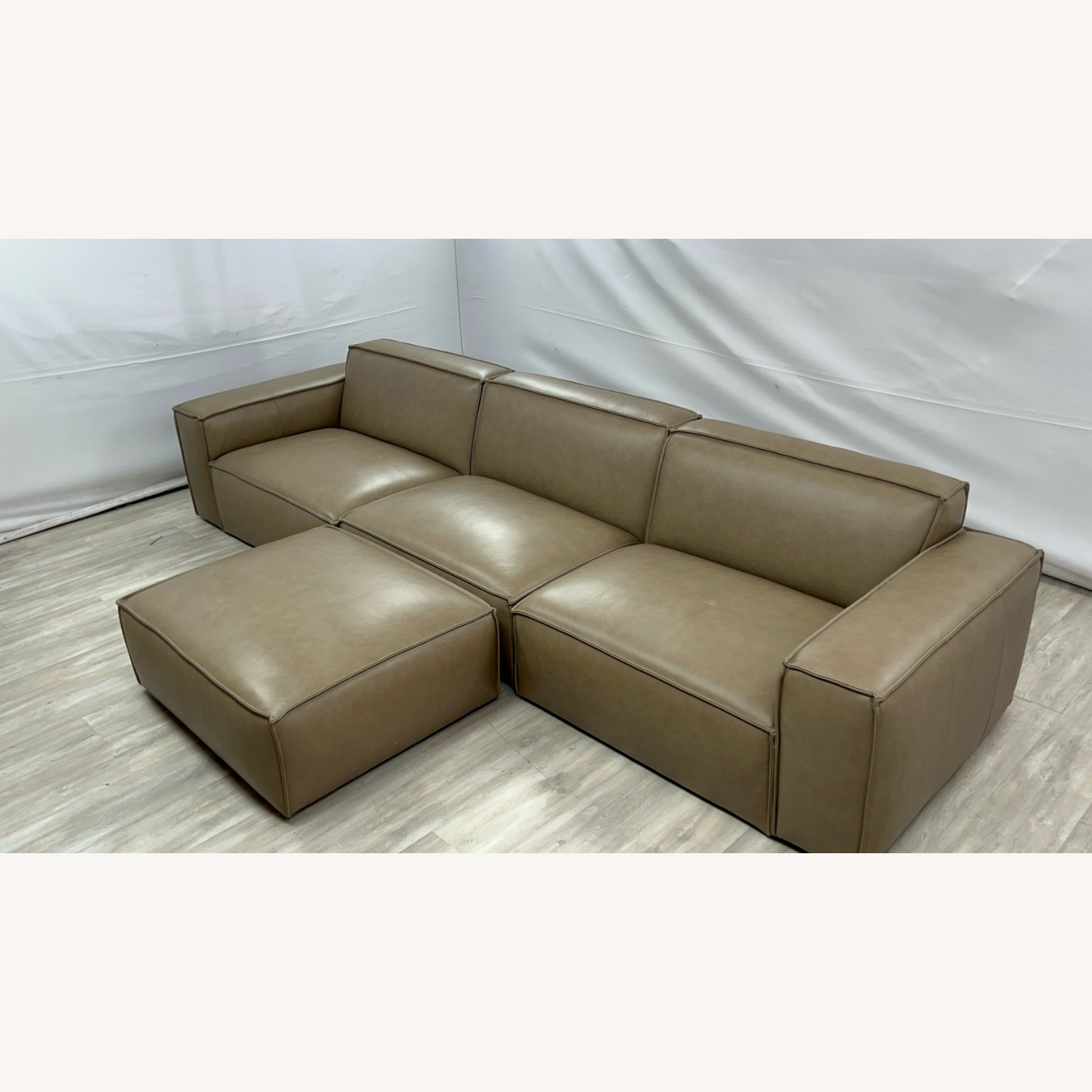 Castlery Jonathan Sofa with Ottoman - Warm Taupe - image-8