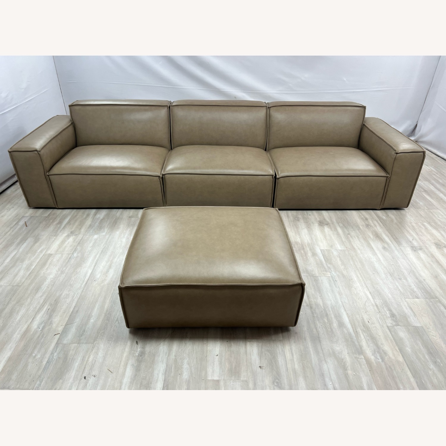 Castlery Jonathan Sofa with Ottoman - Warm Taupe - image-5