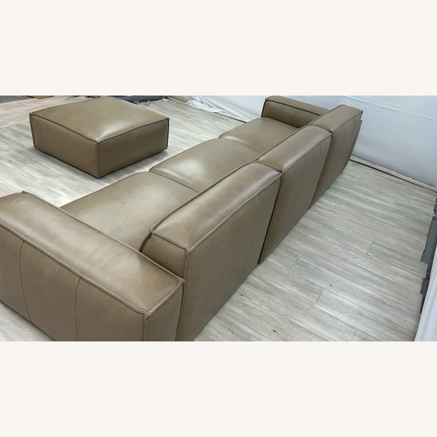 Castlery Jonathan Sofa with Ottoman - Warm Taupe - image-7