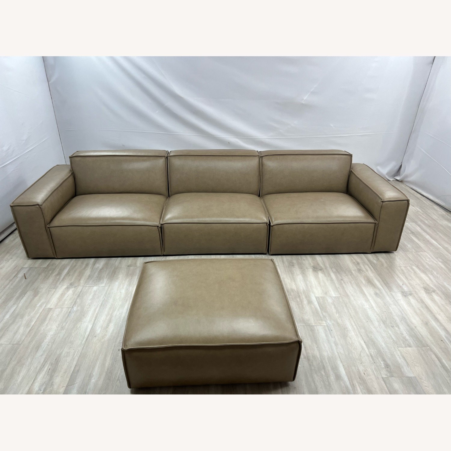 Castlery Jonathan Sofa with Ottoman - Warm Taupe - image-4