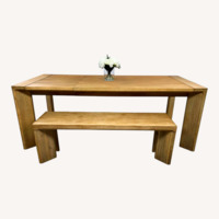 Castlery Casa Extendable Dining Table and Bench