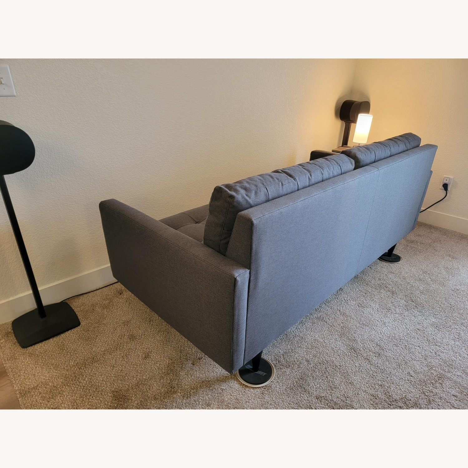 Crate & Barrel Petrie Mid Century Sofa - image-6