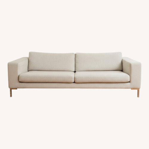 Used Bensen Neo White Wool 3+ Seater Sofa for sale on AptDeco