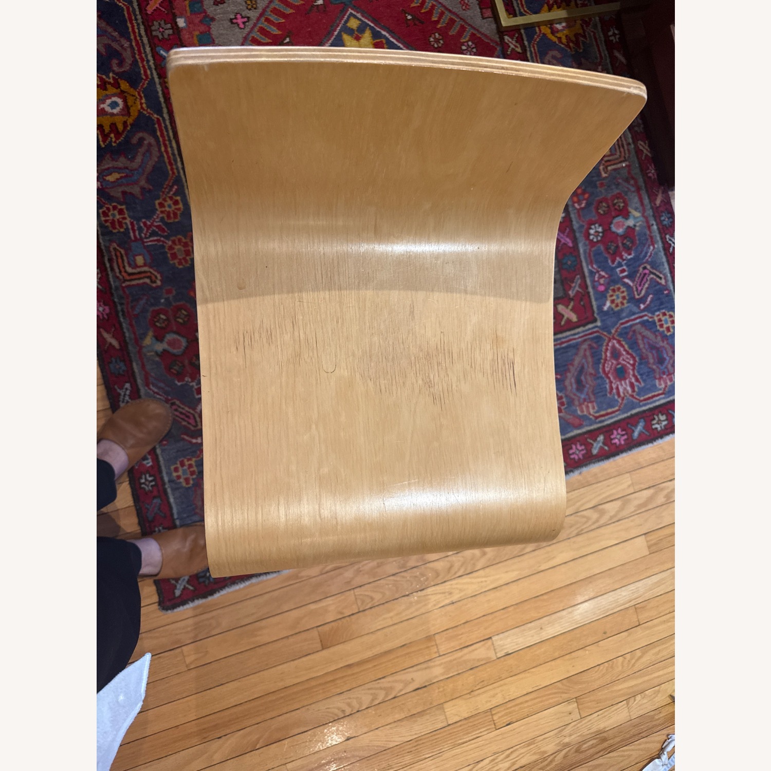 Natural Wood Hydraulic Bar Stools - image-2