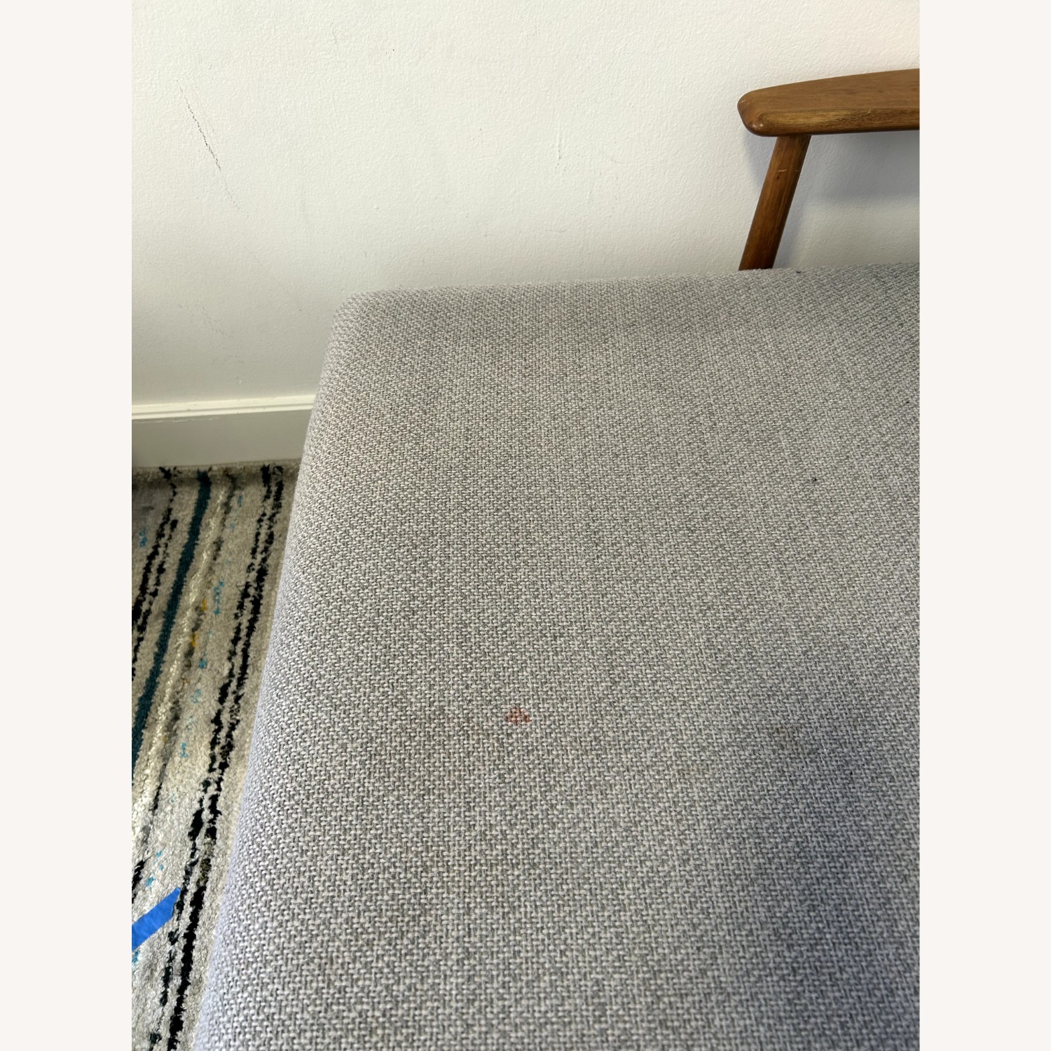 CB2 Una Gray Sleeper Sofa Light Gray Sleeper Sofa - image-6