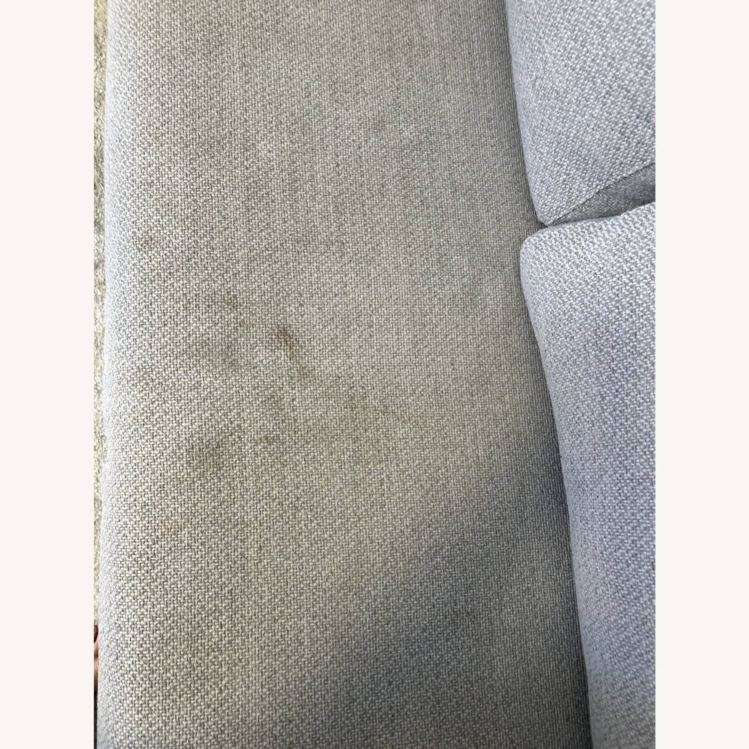 CB2 Una Gray Sleeper Sofa Light Gray Sleeper Sofa - image-3