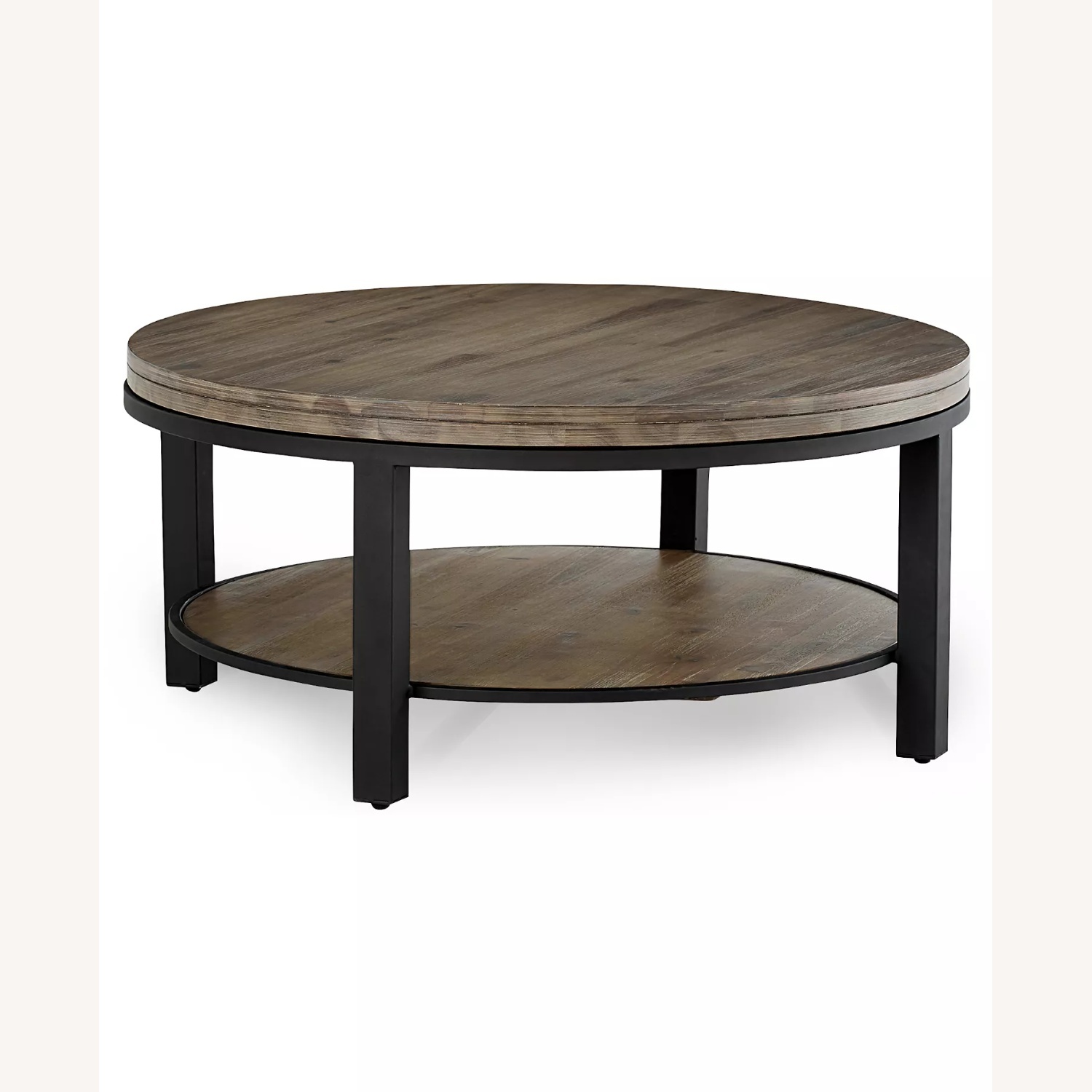 Macy's Dark Brown Wood Coffee Table - image-5