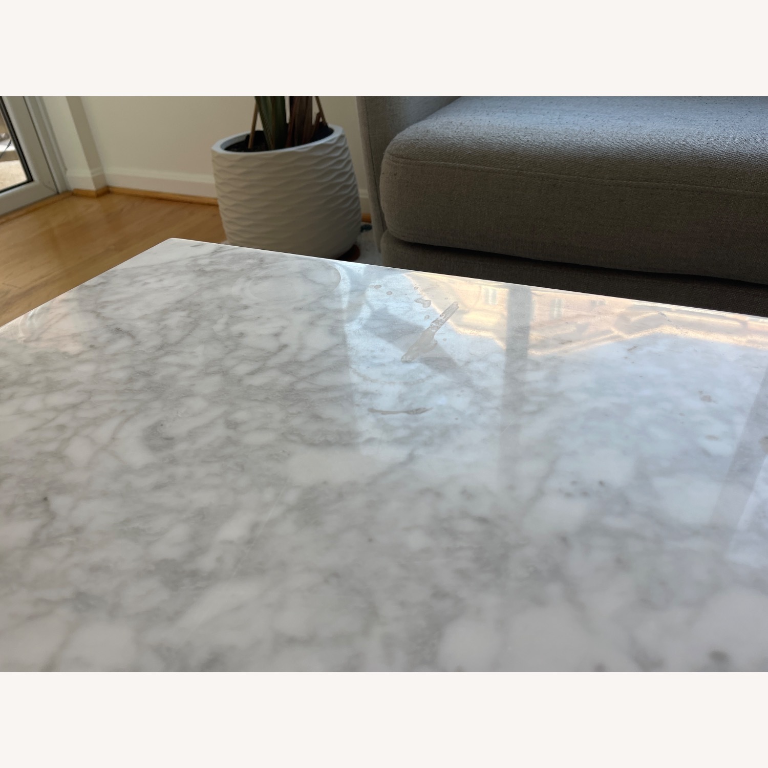 West Elm Marble Coffee Table - image-10