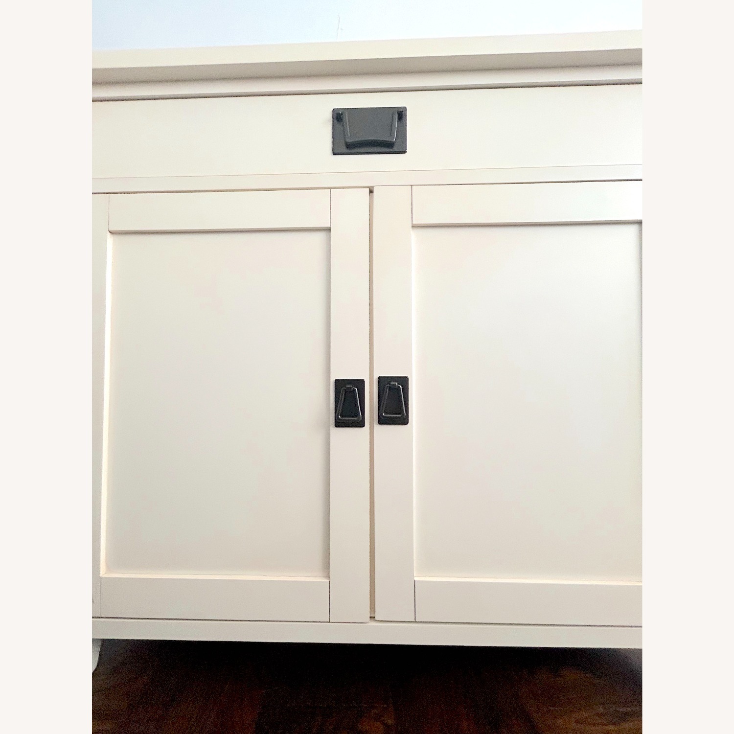 Pottery Barn Wade White Wood Sideboard - image-5