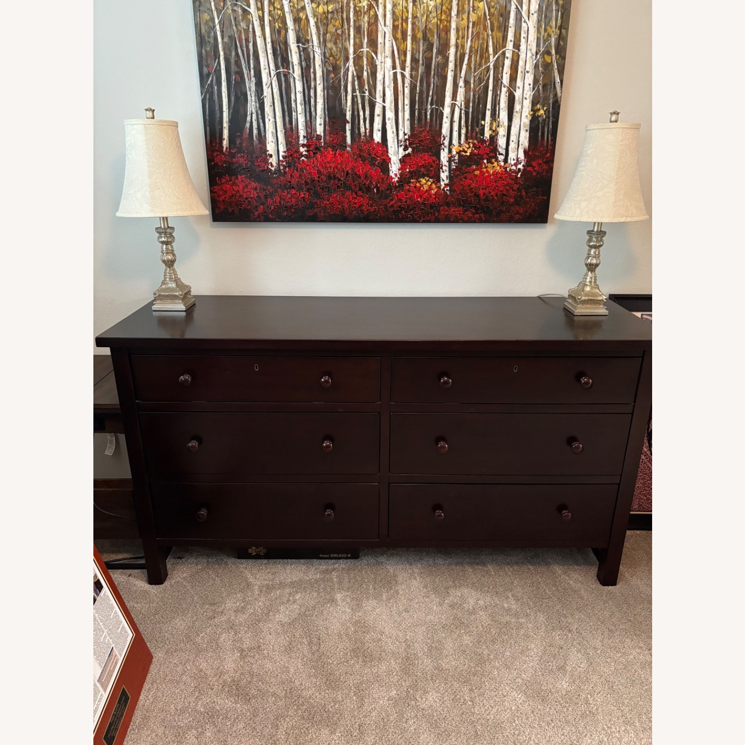 Pottery Barn 6 Drawer Dresser - image-1