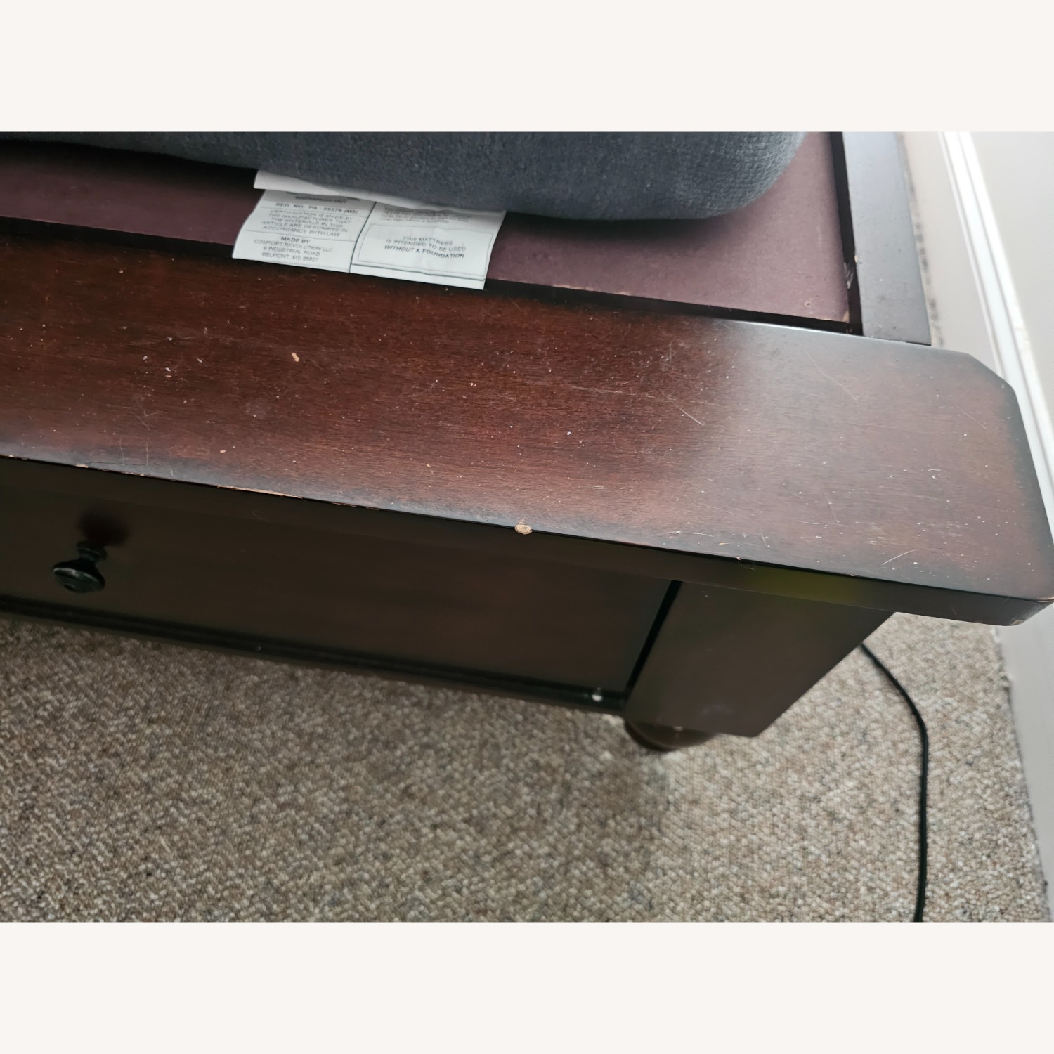 Aspen Home Cambridge Dark Brown Wood Queen Bed - image-6