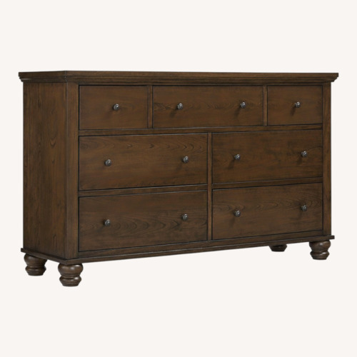 Used Aspen Home Cambridge Dark Brown Wood Dresser for sale on AptDeco