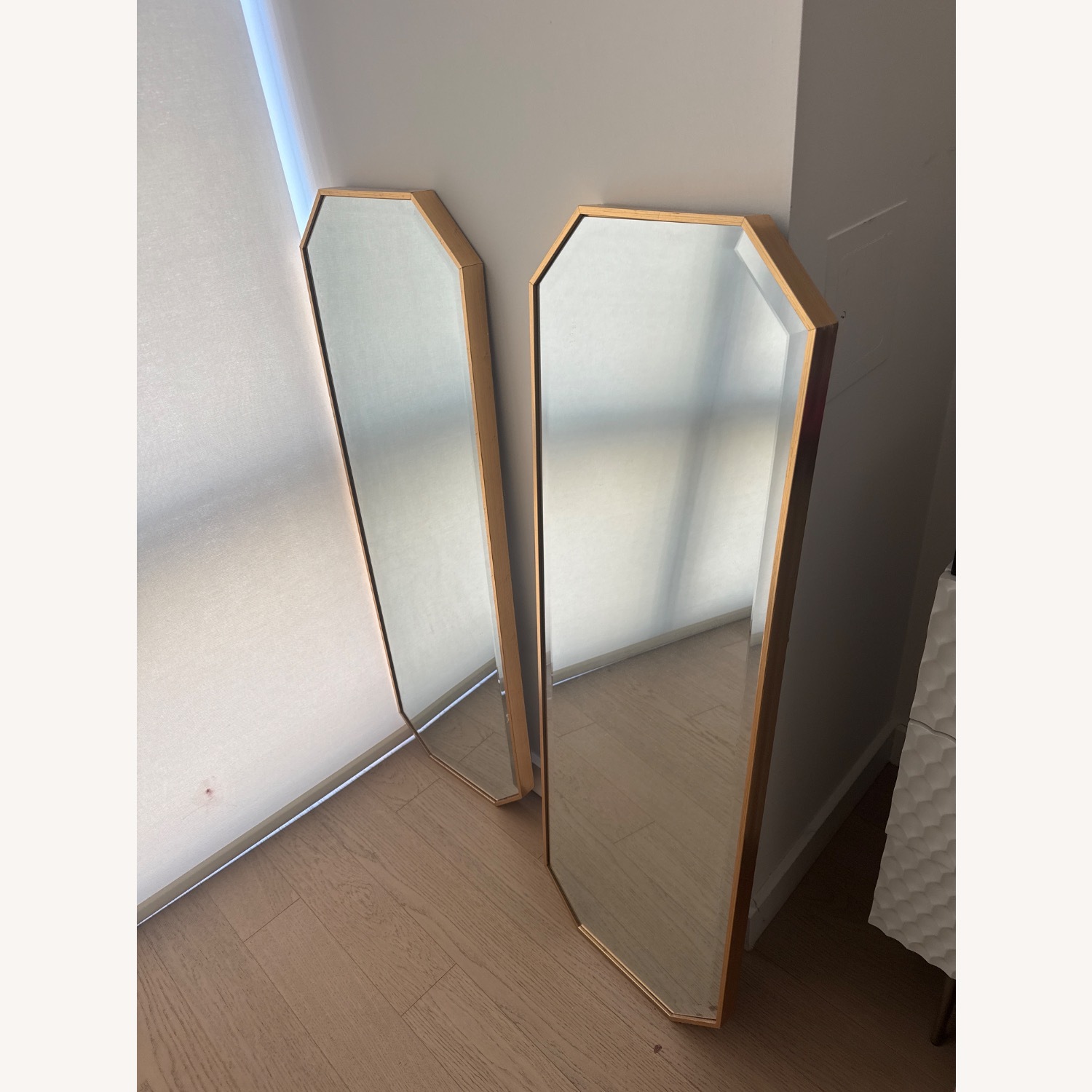 Overstock Gold Wall Mirror - image-1